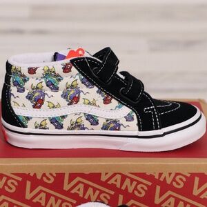 Vans Sk8-Mid Reissue V - Dragon / Marshmallow 9.5 Toddler NEW